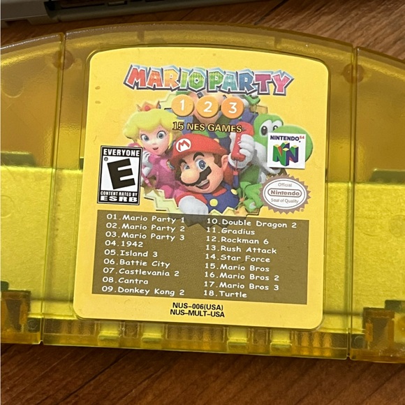 Nintendo 64 Console with Controllers & Games - Picture 6 of 6